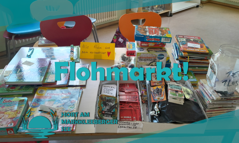 Einladung zum Flohmarkt der 4. Klassen